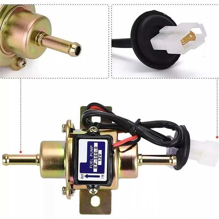 Bomba de combustível eléctrica 12v  gasóleo nova