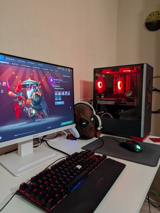 Кастомний ігровий комп'ютер  DOTA 2 ,RYZEN 5 3600,RTX 3060 Ti