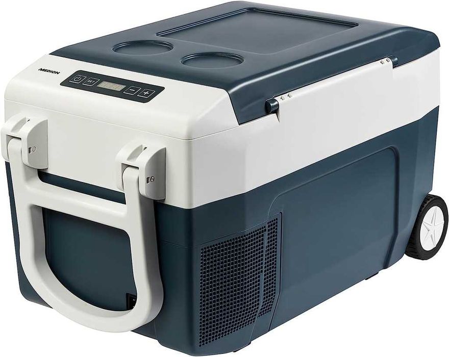 Przenośna, Turystyczna Lodówka Zamrażarka -18°C MEDION 12V 230V,