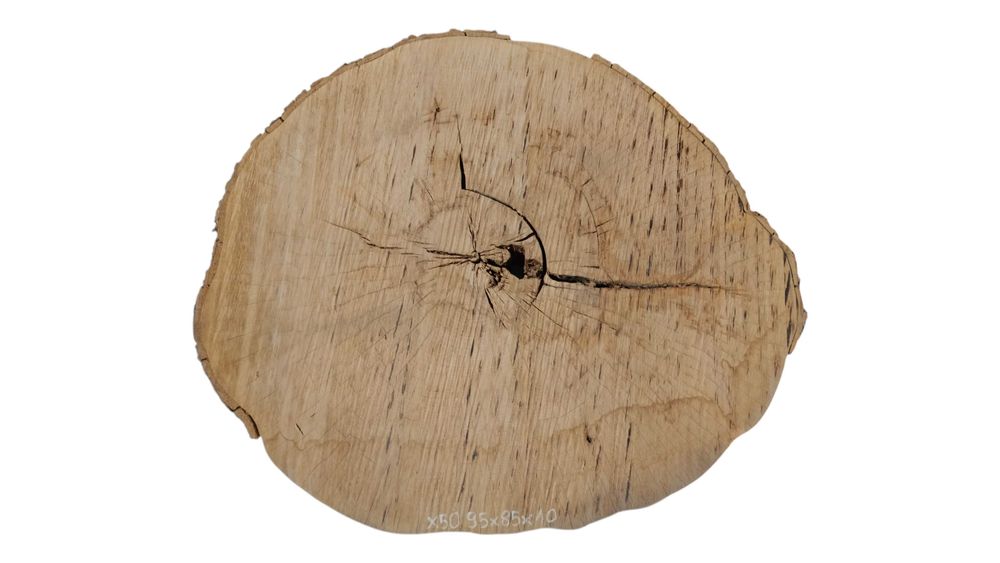 Duże Plastry Drewna Jawor 90cm+ Blat Drewniany Stół Obiadowy