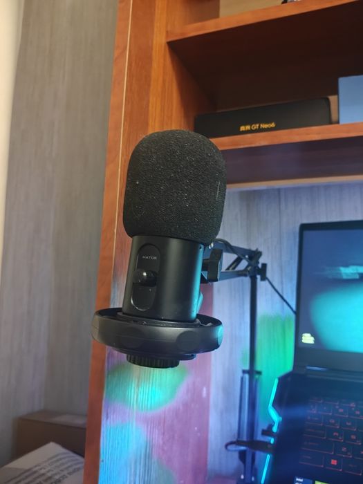 Микрофон Hator signify RGB pro
