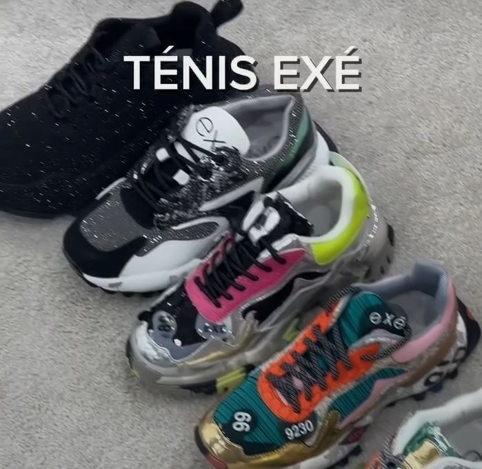 Tênis exe. Escolhe o teu