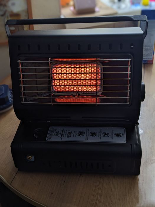 Газовий Обігрівач-Плита 2в1 керамічний, 1300Вт