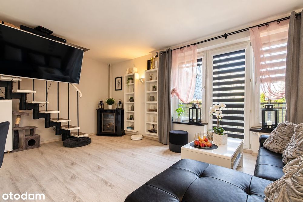 Dwa poziomy | balkon | garaż | garderoba |