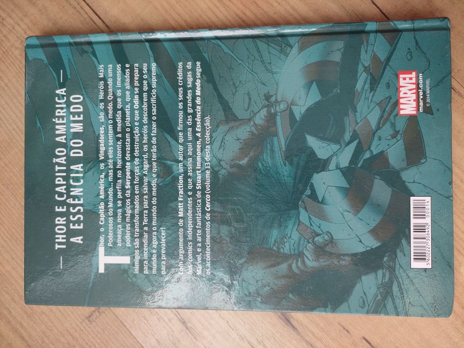 Universo Marvel 14 Thor Capitão América A essência do medo