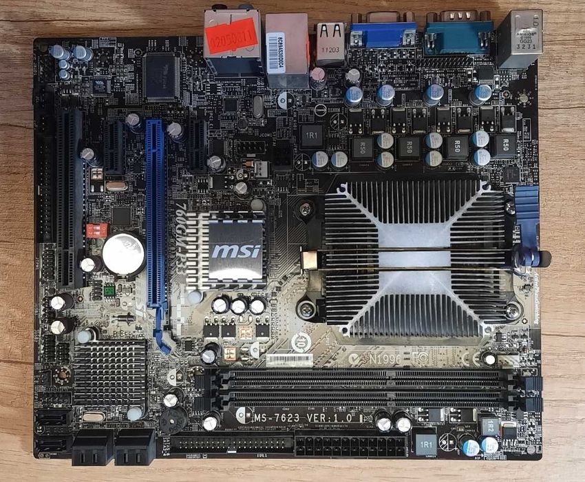 Płyta główna MSI 760GM -P33 z procesorem AMD Phenom II X4 840