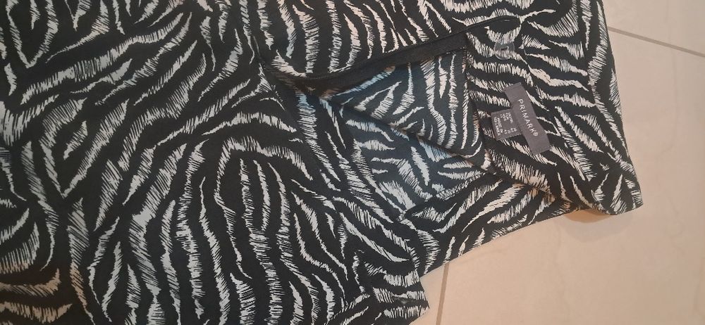Spódnica wzór zebra
