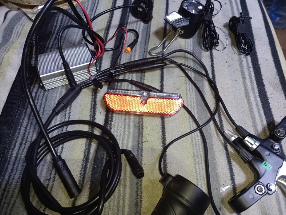 Комплектуючі на електровелосипед