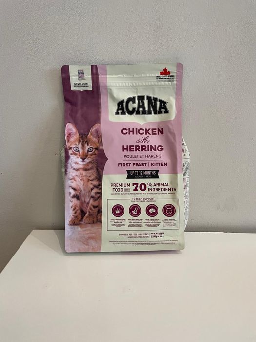 ACANA First Feast 1.8 кг корм акана для кошенят