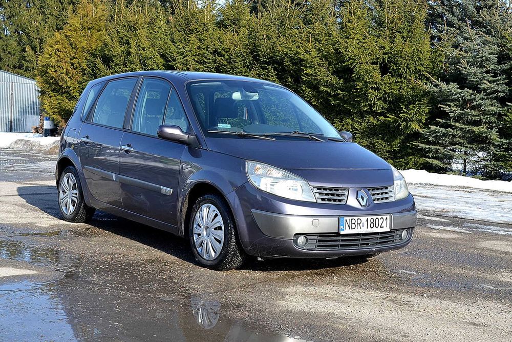 Renault - Scenic 1.6 cm benzyna , klima , super stan , okazja !