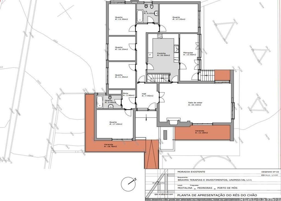 Casa / Villa T6 em Pedreiras de 511,00 m2