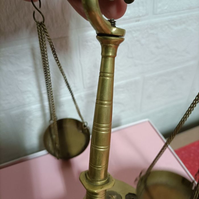 Balança antiga de ourives