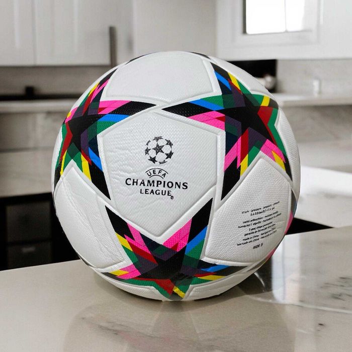 Мяч футбольний ліга чемпіонів, розмір 5 термошов ЧОРНА П'ЯТНИЦЯ
