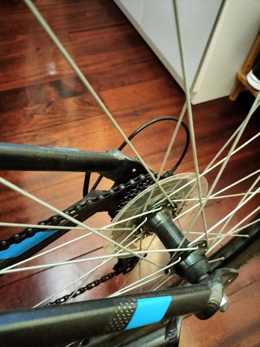 BICICLETA btt st100 cinza