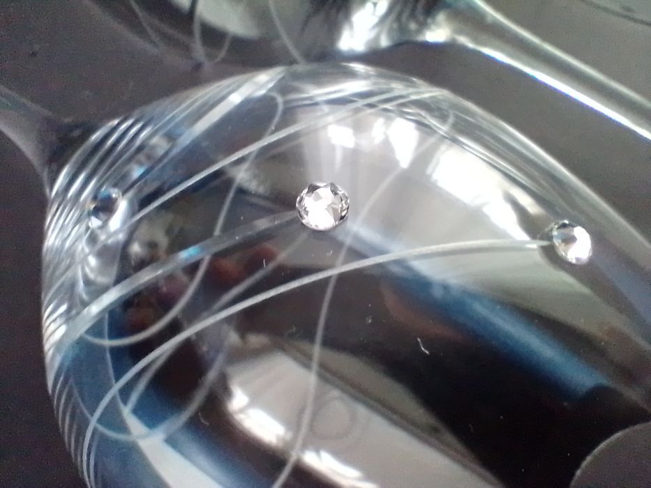 Kieliszki Swarovski