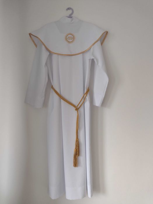 Alba komunijna dziewczęca wraz z suknia na przebranie