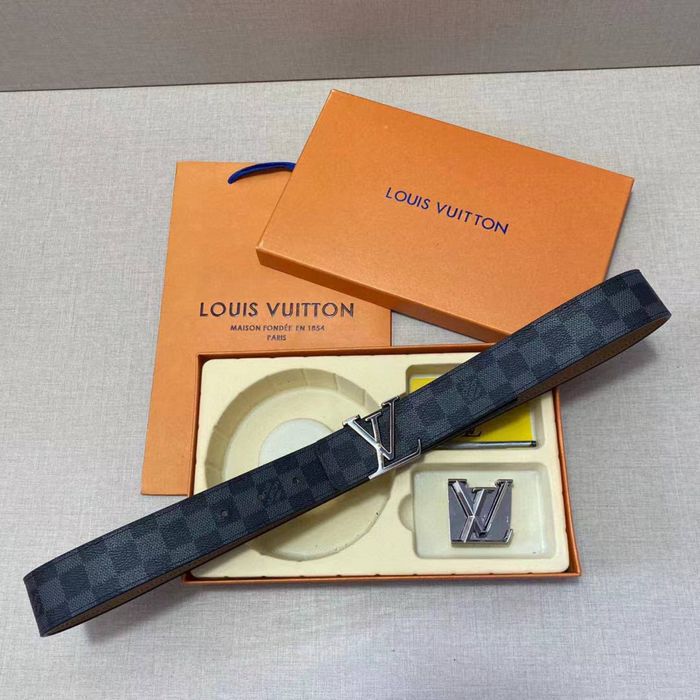 Мужской подарочный набор Louis Vuitton чоловічий ремінь луі вітон