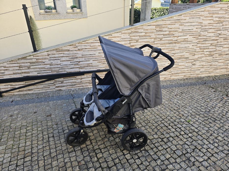 Carrinho Duplo de Passeio (30kg)