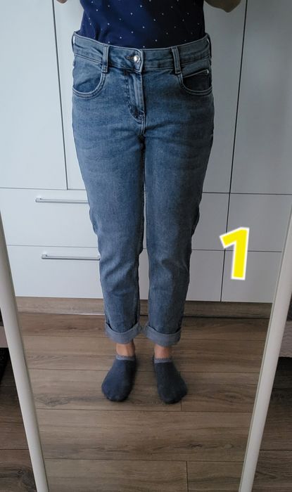 Spodnie jeansowe damskie