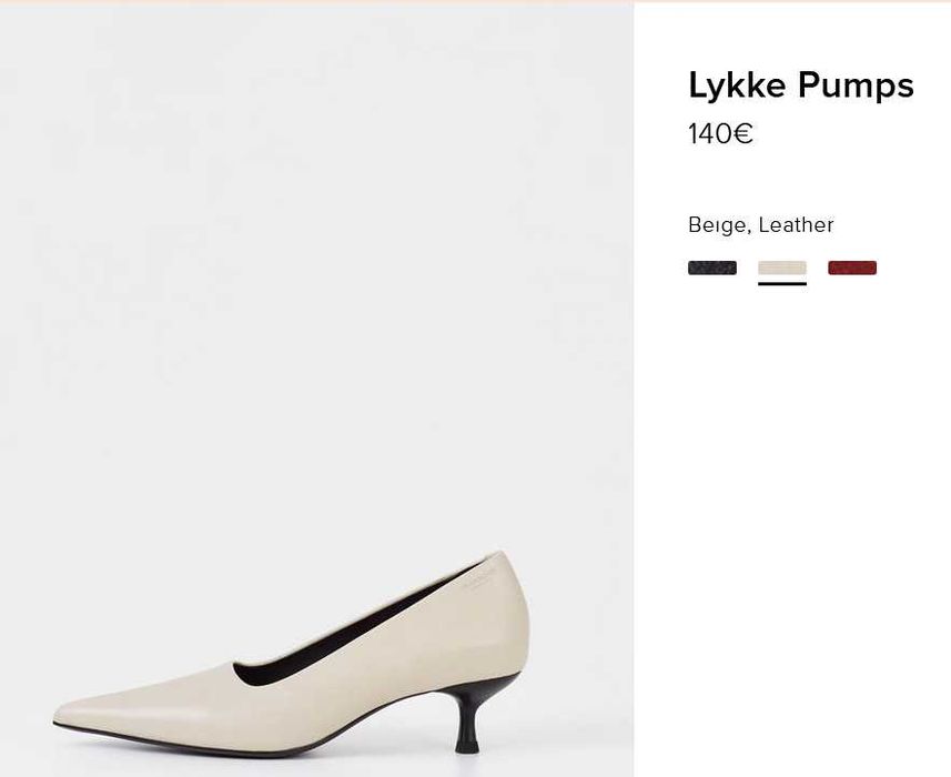 Жіночі туфлі - човники Vagabonad, 40р