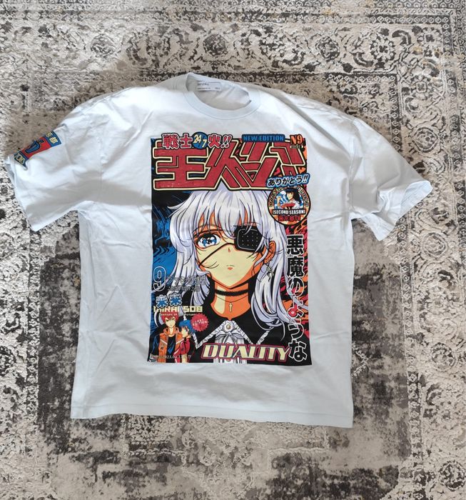 koszulka anime biala