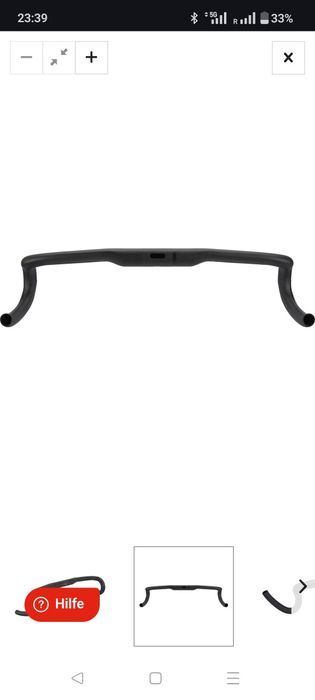 Guiador newmen carbono