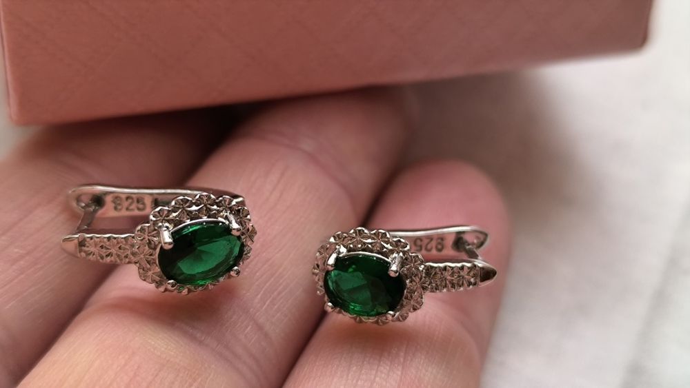 Сережки,серьги ніжні 925 проба,без дефектів