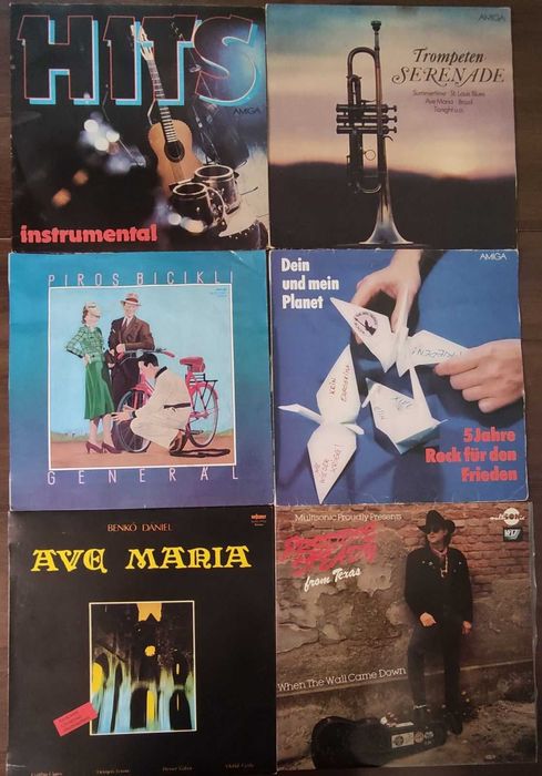 Платівки - Pronit, Pepita, AMIGA, Panton (Венгрія,Куба,ГДР)