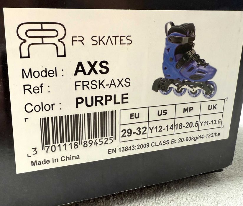 ROLKI DZIECIĘCE regulowane FR AXS - rozmiar 29-32 (18-20.5 cm)