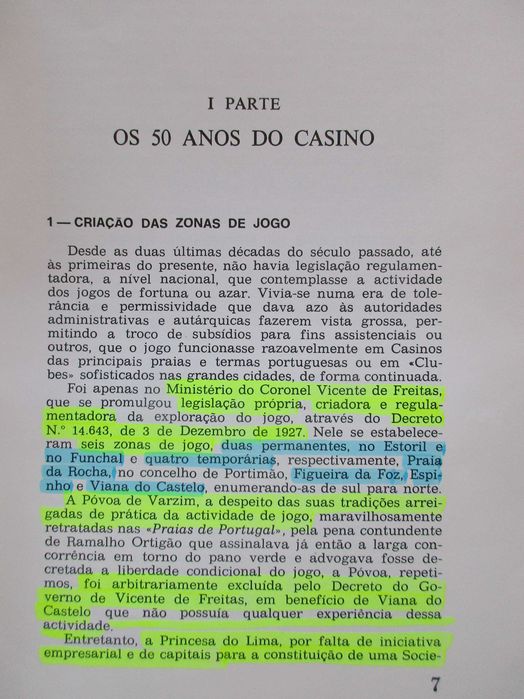 Luís de Almeida Rainha - - - No Cinquentenário do Casino - - - - Livro