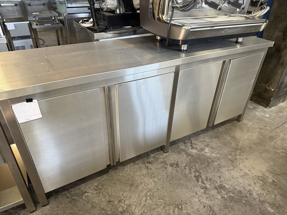 Escaparate em aço inox / bancada /armario /balcao