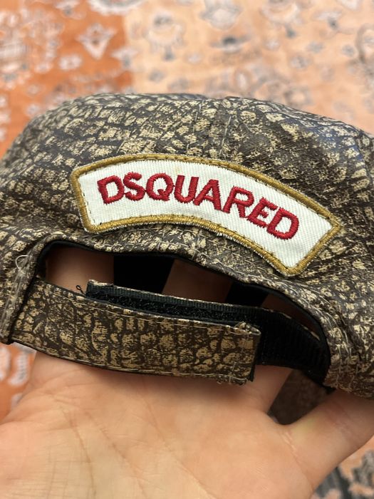 czapka dsquared2 z daszkiem moro militarna y2k swag