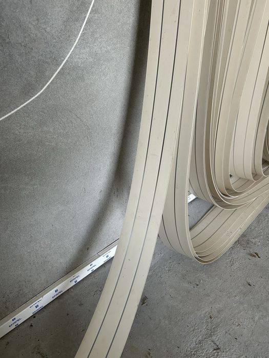 Fachada em Aluminio vermelho