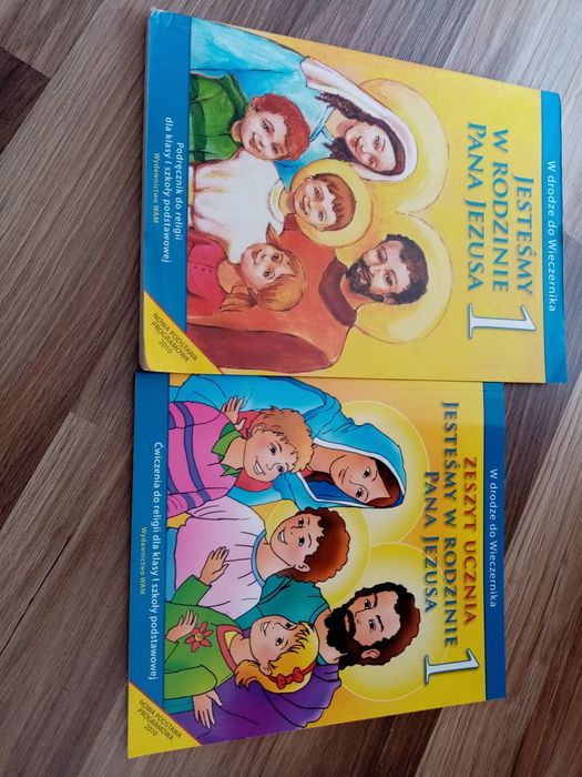 Książka do  religi i ćwiczenia klasa1