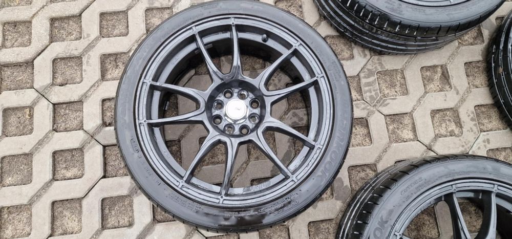 AluFelgi Motec Nitro 4x100/4x108 7.5J ET15  Opel Fiat BMW Alfa Renault