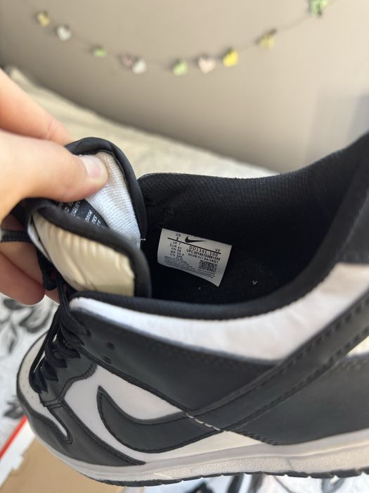 Buty nike dunk pandy