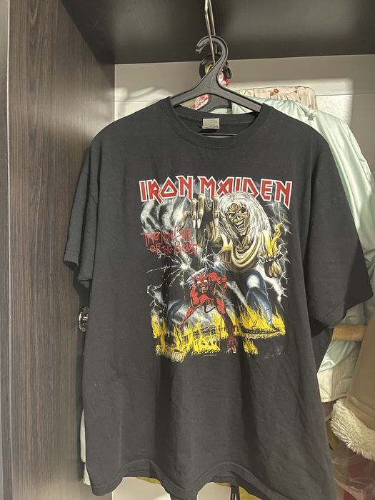 Футболка iron maiden винтаж 2010