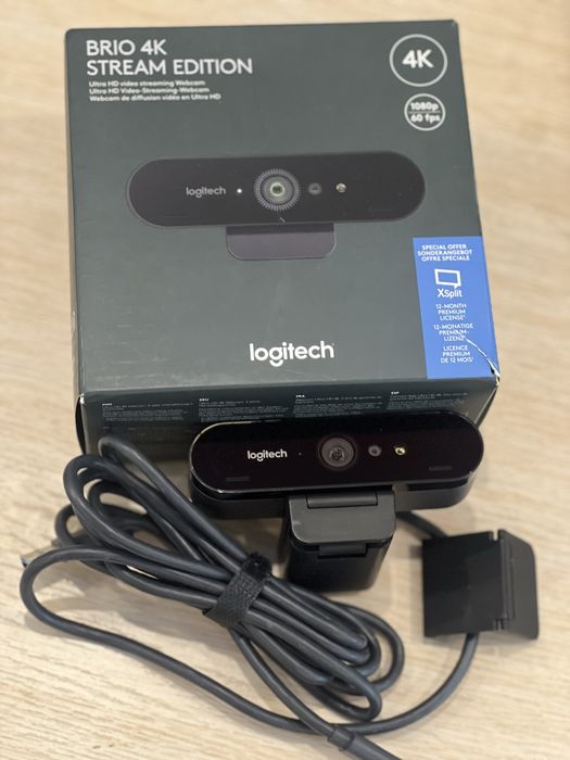 Веб-камера Logitech Brio 4K Ultra HD
