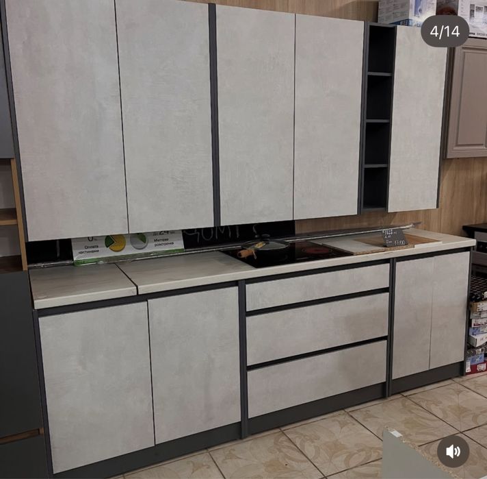 Кухня 2.40 105 см верхні тумби