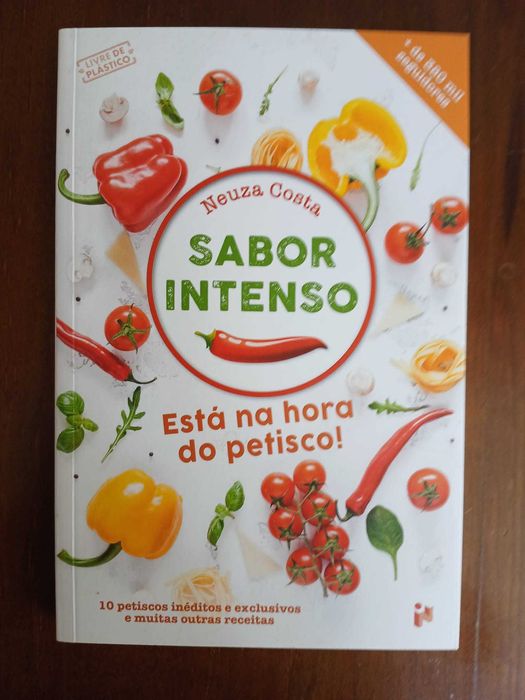 2 livros cozinha Neusa Costa - Sabor Intenso e Carol Thome - Portugal à brasileira