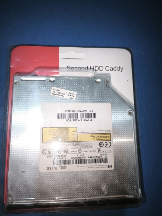 Новый оптический привод DVD-RW HP TS-L633 SATA (в упаковке)
Описание