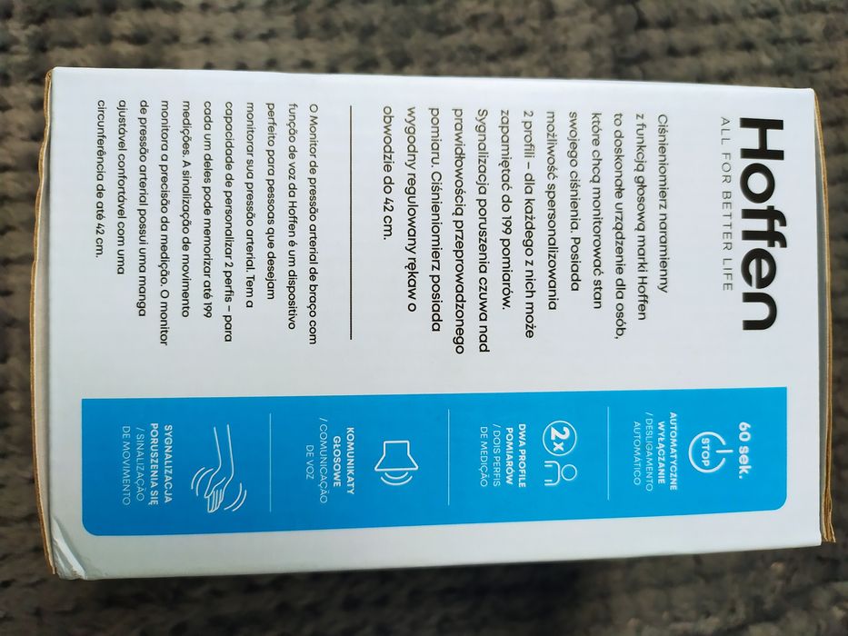 Ciśnieniomierz naramienny nowy