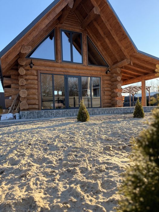 Будинок зі Зрубу. СПА-ЧАН. Подобова/погодинна оренда. Білогородка