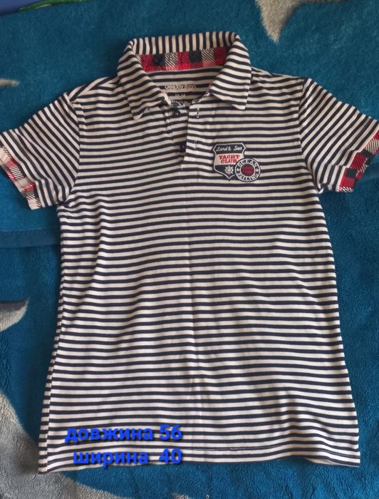 Футболка на гудзиком