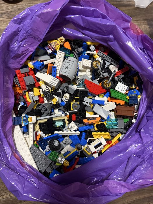 Mix oryginalnych klockow Lego