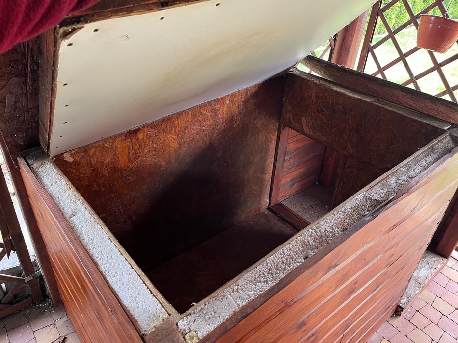 Duża ocieplana buda dla psa