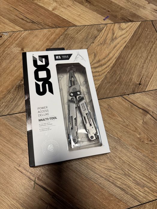 Multitool SOG PowerAccess Deluxe Stonewashed