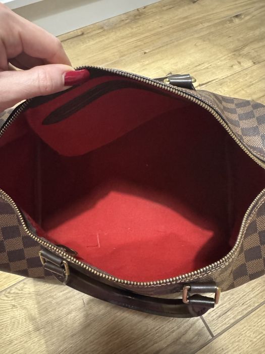 Torebka Louis Vuitton Speedy 35 Damier Ebene