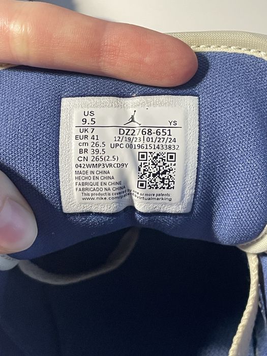 Кросівки Nike Air Jordan WMNS 1 Low ОРИГІНАЛ