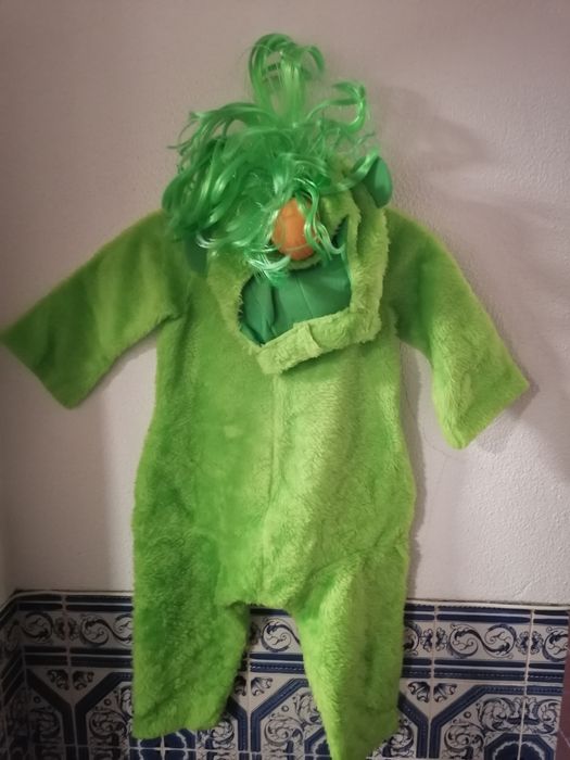 Fato de carnaval à sapo